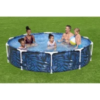 Piscine hors sol tubulaire BESTWAY - Steel Pro™ - 305 x 66 cm - Ronde(m-3)