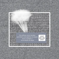 Outsunny Vela de Sombra Retangular 4x3 m Toldo Vela com Proteção UV Bolsa de Transporte Anéis de Aço Inoxidável e Cordas Cinza(m-4)