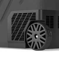 Outsunny Frigorífico Portátil Elétrico 49 L com Compressor Dupla Zona Controlo por App Rodas Pega Telescópica -20 ℃ a 20 ℃ e Porta USB(m-11)