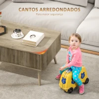 HOMCOM Mesa de Centro Elevatória com Compartimentos Ocultos de Armazenamento e Pés de Pinho 91x56x43 cm Carvalho(m-7)