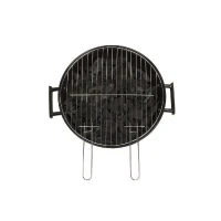Barbecue a charbon - LIVOO - DOC172K - ø41 cm - Grille en acier chromé - Hauteur 69,5 cm - Poignées - 2 roues crantées(m-6)