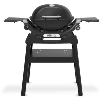 Barbecue a gaz - Weber - Q1200N avec stand - 2,94kW - 1 brûleur en acier inoxydable - Allumage piézoélectronique - Noir(m-1)