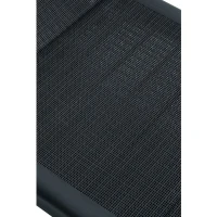 Bain de soleil - Allibert by KETER - ATLAS - Résine imitation canage - Dossier réglable - Gris graphite(m-4)