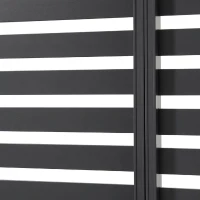 Persienne pour pergola - Aluminium - Gris - 229 x 93 cm(m-3)