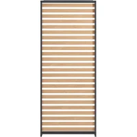 Persienne pour pergola - Aluminium - Gris et naturel - 229 x 93 cm(m-1)