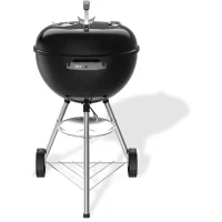 Barbecue a charbon - Weber - Original Kettle - Ø47 cm - Thermometre intégré - Acier émaillé - Clapet d'aération - 6 couverts - Noir(m-2)