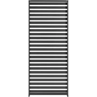 Persienne pour pergola - Aluminium - Gris - 229 x 93 cm(m-1)