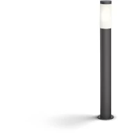 Lampadaire extérieur sur poteau - UTRECHT - Poteau anthracite - 1x20 W - Haute tension(m-3)