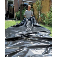 Ubbink Bâche pour bassin AquaLiner 4x4 m PVC 0,5 mm 1331167 403732(m-3)