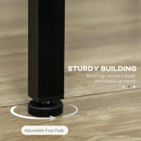 HOMCOM Kompletny zestaw barowy, 5-częściowy, stół i 4 hokery, styl industrialny, kompaktowy, rustykalny(m-6)