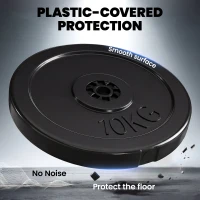 HOMCOM Discuri acoperite cu vinil(m-5)