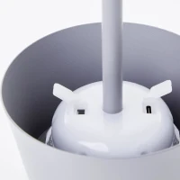 Lampe de table d'extérieur - BRILLIANT - PICCO - LED et solaire - Métal et plastique - 5 W - Gris dépoli(m-6)