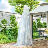 Outsunny Cobertura de Substituição para Estufa 6x10 m de Polipropileno para Horta Plantas Agricultura Jardim Tranparente(m-7)