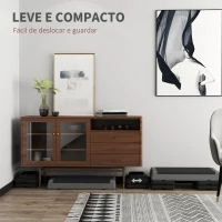 SPORTNOW Step para Fitness Antideslizante Altura Regulável 3 Níveis de 10,5/15,5/20,5 cm Capacidade 250 kg 77x36x20,5 cm Cinza e Preto(m-6)