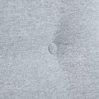 HOMCOM 2 Seater Sofa with Spring Cushion, Fabric Sofa with Wooden Legs, Modern Love Seat for Living Room, 140cm Width Tufted Couch for Bedroom, Light Grey(m-8)