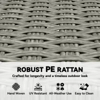 Outsunny Krzesła Ogrodowe 2 Sztuki FSC Składane z Oddychającym Siedziskiem Wygodna Wysokość z Litego Drewna i Polirattanu(m-5)