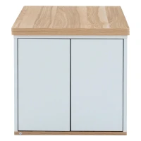 Tavolino multifunzione 2 in 1 regolabile in altezza con piano ribaltabile e vano portaoggetti, 100x51x47 cm, Bianco(m-10)