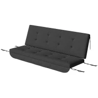Outsunny Seat Cushion Seat Pad for Hollywood Swing 170 x 100 x 8cm Dark Gray(m-11)