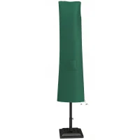 Outsunny Garden Parasol Cover, Waterproof Cantilever Banana Umbrella Protector, 240 x 48/70 cm for 3 m Cantilever Parasol(m-11)