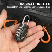 Outsunny Portbagaj de acoperiș impermeabil, 425 L, portocaliu(m-4)