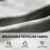 Outsunny Rattan Sun Lounger, Garden Recliner with 5 Position Adjustable Back, S Shaped Texteline Seat, Headrest, Brown(m-7)