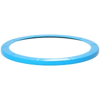 HOMCOM 12ft Trampoline Accessories Safety Pad Φ366cm Replacement Surround Padding Thick Foam Pads Light Blue(m-10)