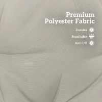 Outsunny Garden Bench Cushion, 2 Seater Swing Chair Cushion, Seat Pad with Ties for Indoor and Outdoor Use, 110 x 120 cm(m-4)