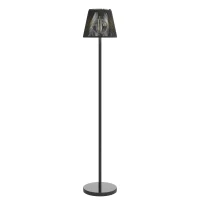 Outsunny Outdoor Solar Floor Lamp, Adjustable Height Rechargeable Floor Lamp IP44 Waterproof(m-1)
