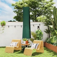 Outsunny Garden Parasol Cover, Waterproof Cantilever Banana Umbrella Protector, 240 x 48/70 cm for 3 m Cantilever Parasol(m-6)