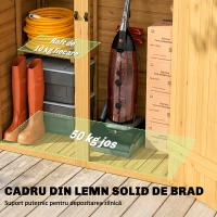 Outsunny căsuță dulap cămară dulapior magazie box(m-6)