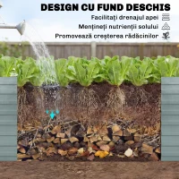 Outsunny jardinieră înălțată strat vas(m-8)