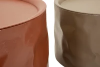 Mauro Ferretti Set măsuță de cafea Norimberga 2 bucăți cm ø 62x30-51x26(m-3)