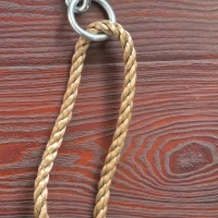 AIYAPLAY Wooden Swing Seat, Kids Swing Set with Adjustable Rope and Tree Straps, Outdoor Playground Playset for Kids(m-8)