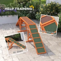 Tor przeszkód dla psów, sprzęt agility, z barierką bezpieczeństwa(m-5)