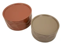 Mauro Ferretti Set măsuță de cafea Norimberga 2 bucăți cm ø 62x30-51x26(m-2)