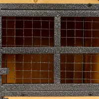 PawHut Cușcă pentru Iepuri și Rozătoare, Cu Căsuță, Rampă și Zonă Deschisă, 122×63×92 cm, Lemn + Metal,(m-10)