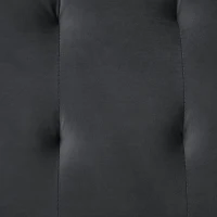 Divano-letto 2 posti, rivestimento in velluto, piedi dorati, 178x82x70 cm, Grigio(m-13)