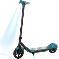 SPORTNOW Electric Scooter for Kids, with LED Display, Green(m-10)