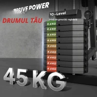 Homcom Statie Fitness – Multifunctionala din Otel pentru Acasa(m-6)