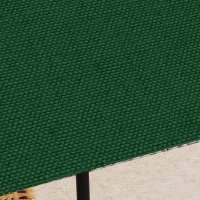 Outsunny Techo de Repuesto para Cenador, 3x3 m, Cubierta de Repuesto con 8 Orificios de Drenaje, Ventilación y Protección UV, SOLO Toldo de Recambio para Pabellón Gazebo, Verde(m-7)