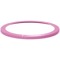 SPORTNOW Osłona krawędzi trampoliny, wodoodporna, odporna na rozdarcia, Ø244 cm, różowa