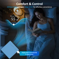 HOMCOM Przenośny klimatyzator 9000 BTU, 4-w-1 z chłodzeniem, osuszaczem, wentylatorem, trybem nocnym(m-7)