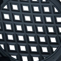 Outsunny 3 Piece Patio Bistro Set, Cast Aluminium Garden Outdoor Furniture Table and Chairs, Shabby Chic Style(m-9)