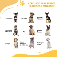 PawHut Barrera de Seguridad para Perros 74-80 cm con Montaje a Presión Doble Bloqueo Extensión para Puerta Escalera Blanco(m-4)