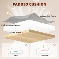 HOMCOM Office Chair with 6-Point Vibration Massage and Heat, Executive Computer Desk Chair with High Back, Reclining, Grey(m-6)