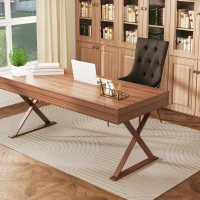 HOMCOM Tapis salon 230 x 160 cm, tapis à poils épais géométrique, moelleux et antidérapant, crème(m-9)