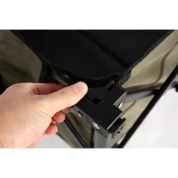 Faltbarer erweiterbarer Bollerwagen, mit viel Stauraum, 136x54x60 cm, Armeegrün(m-10)