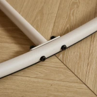 Sedia a dondolo da esterno con cuscino confortevole, per soggiorno, camera da letto, sala lettura, 75x116x82 cm, Beige(m-7)