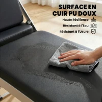 SPORTNOW Machine Reformer Pilates Pliable Système Hybride 4 Ressorts & 5 Cordes Silencieux Acier 195 x 56 x 88 cm Blanc(m-7)