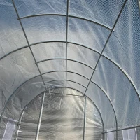 Outsunny Sera Walk‑In Tunel 3×2×2 m din Policarbonat – 6 Ferestre(m-12)